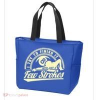 Retro Funny 8 Ball Finish It Few Strokes Pool Billiards Gift Tote Bag thumb 3