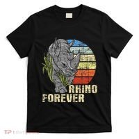 Rhino Forever Animal Whisperer Rhinoceros Safari Animal T-Shirt thumb 0