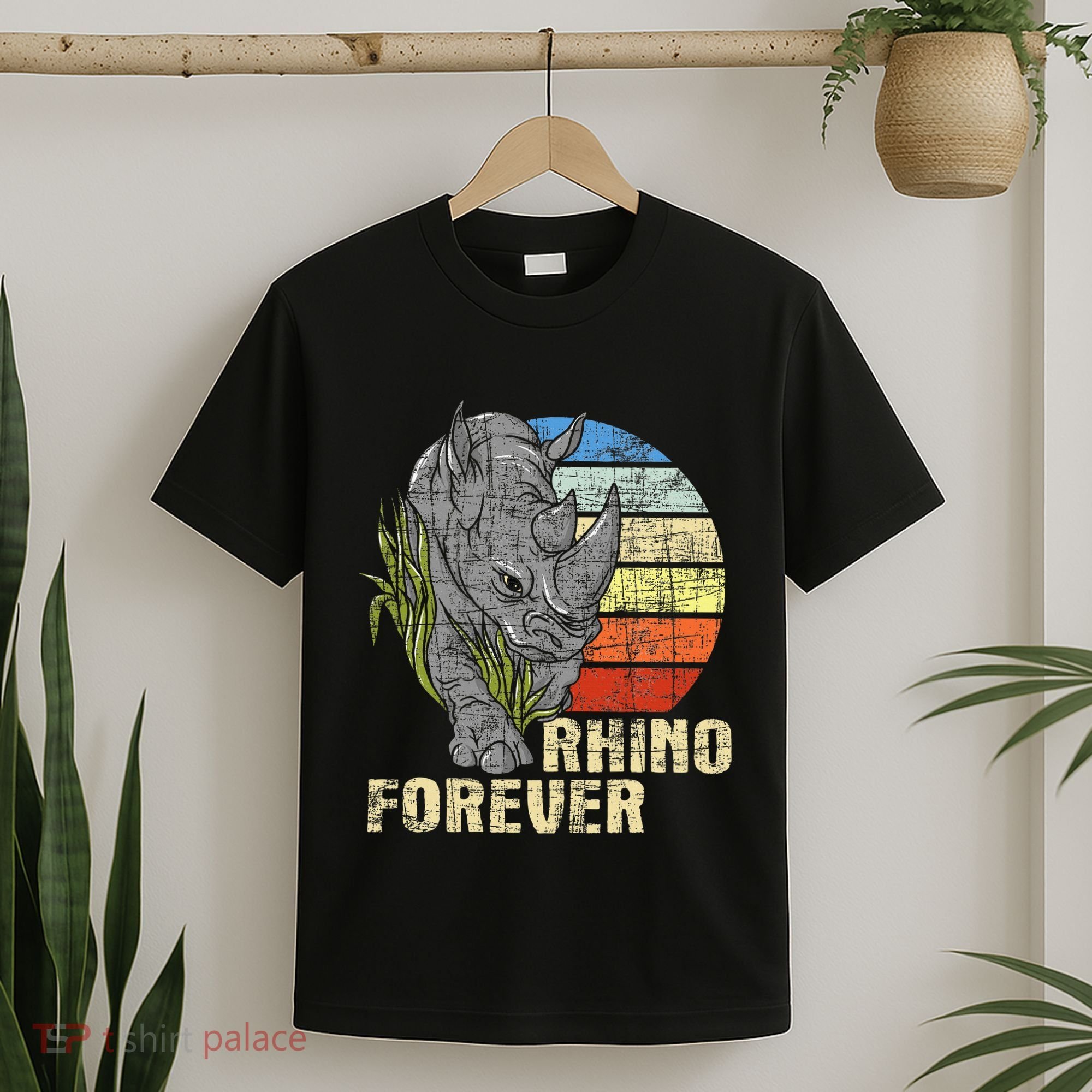 Rhino Forever Animal Whisperer Rhinoceros Safari Animal T-Shirt