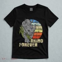 Rhino Forever Animal Whisperer Rhinoceros Safari Animal T-Shirt thumb 5
