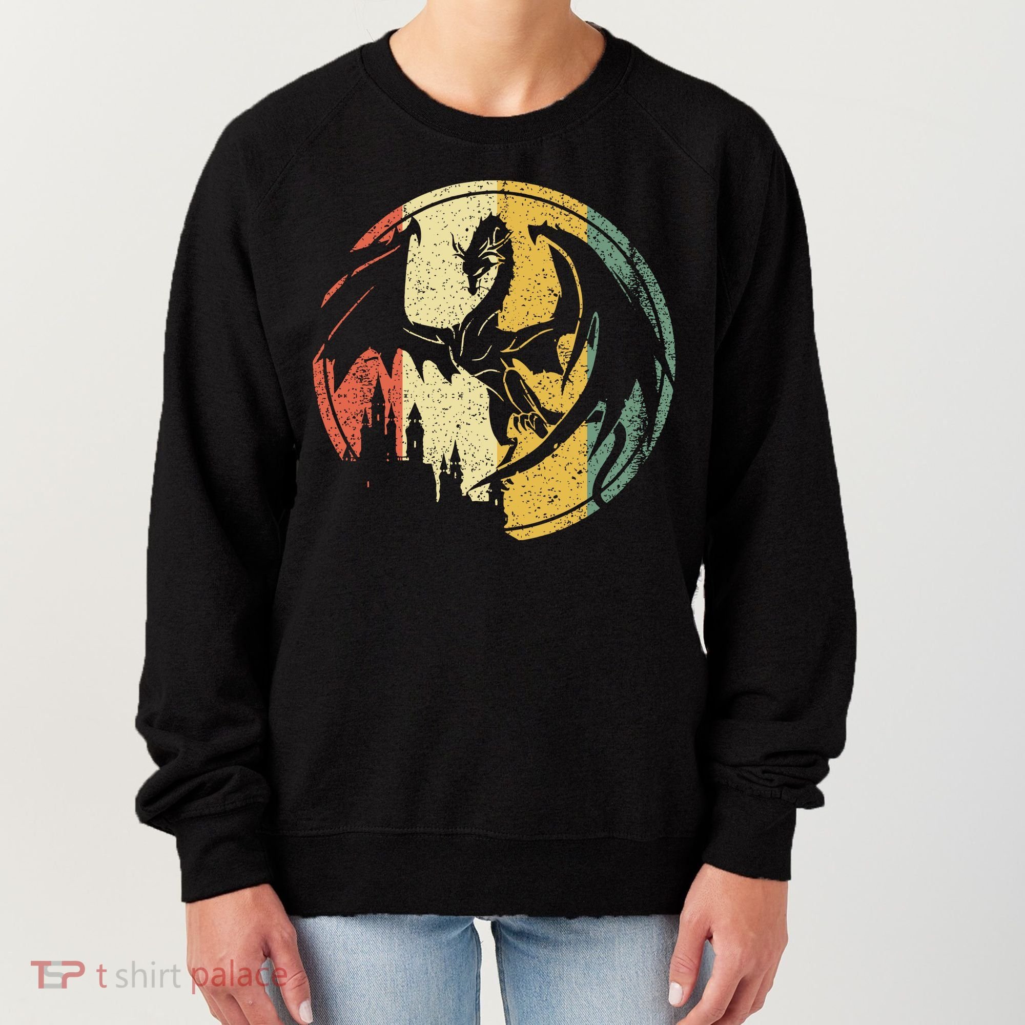 RPG Fantasy Anime Dragon Tabletop Board Game Gamer Gaming Women's Sweatshirt