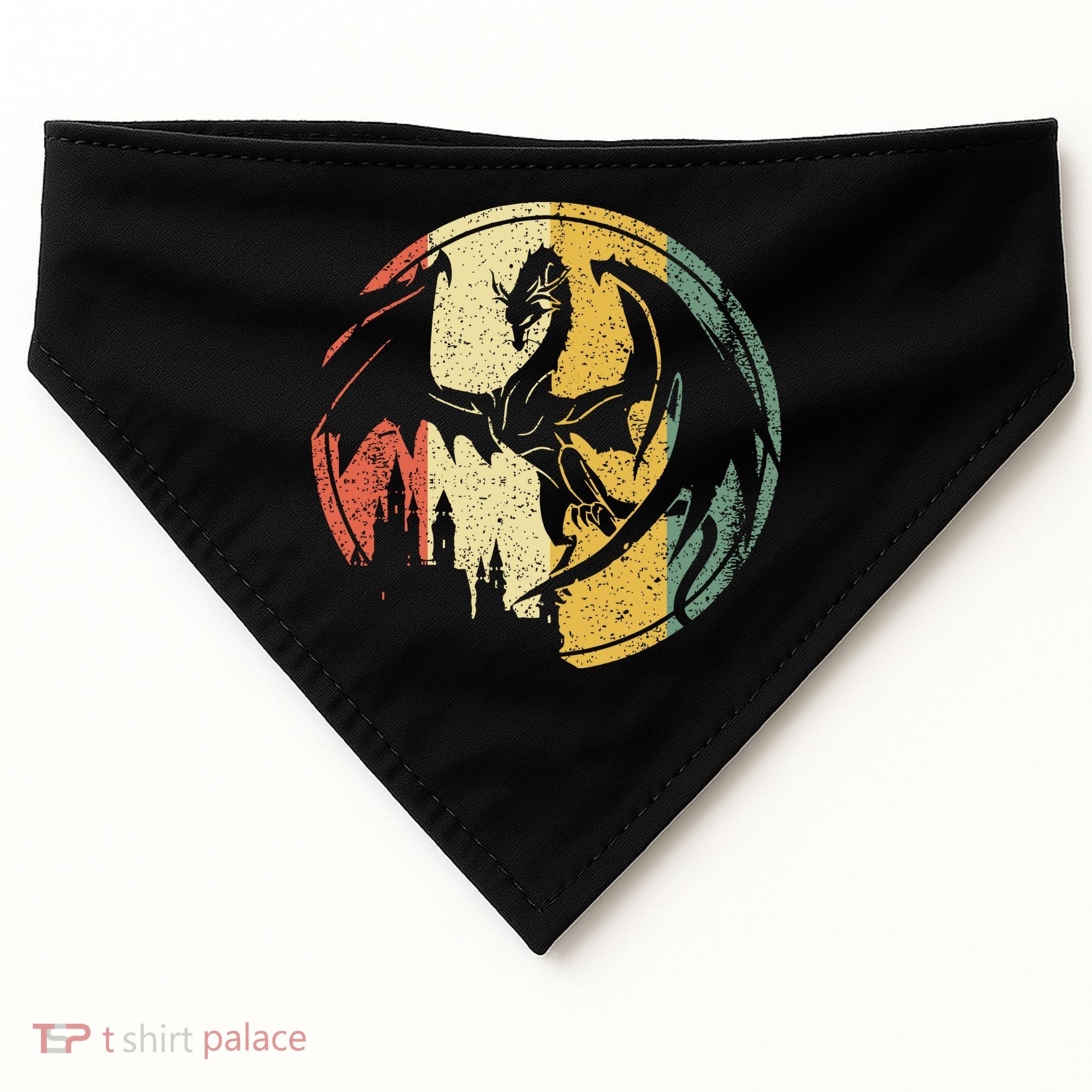 RPG Fantasy Anime Dragon Tabletop Board Game Gamer Gaming USA-Made Doggie Bandana
