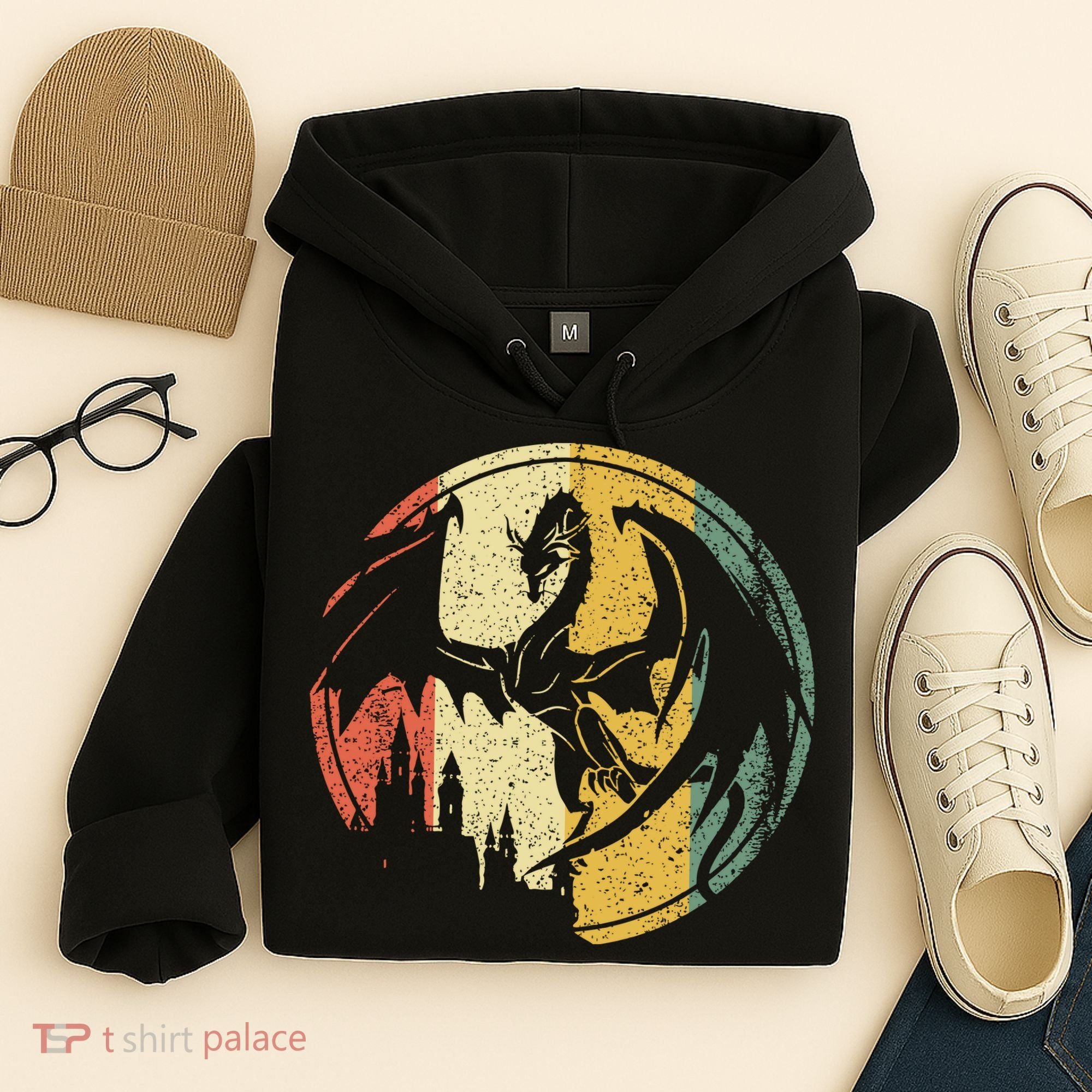 RPG Fantasy Anime Dragon Tabletop Board Game Gamer Gaming Hoodie
