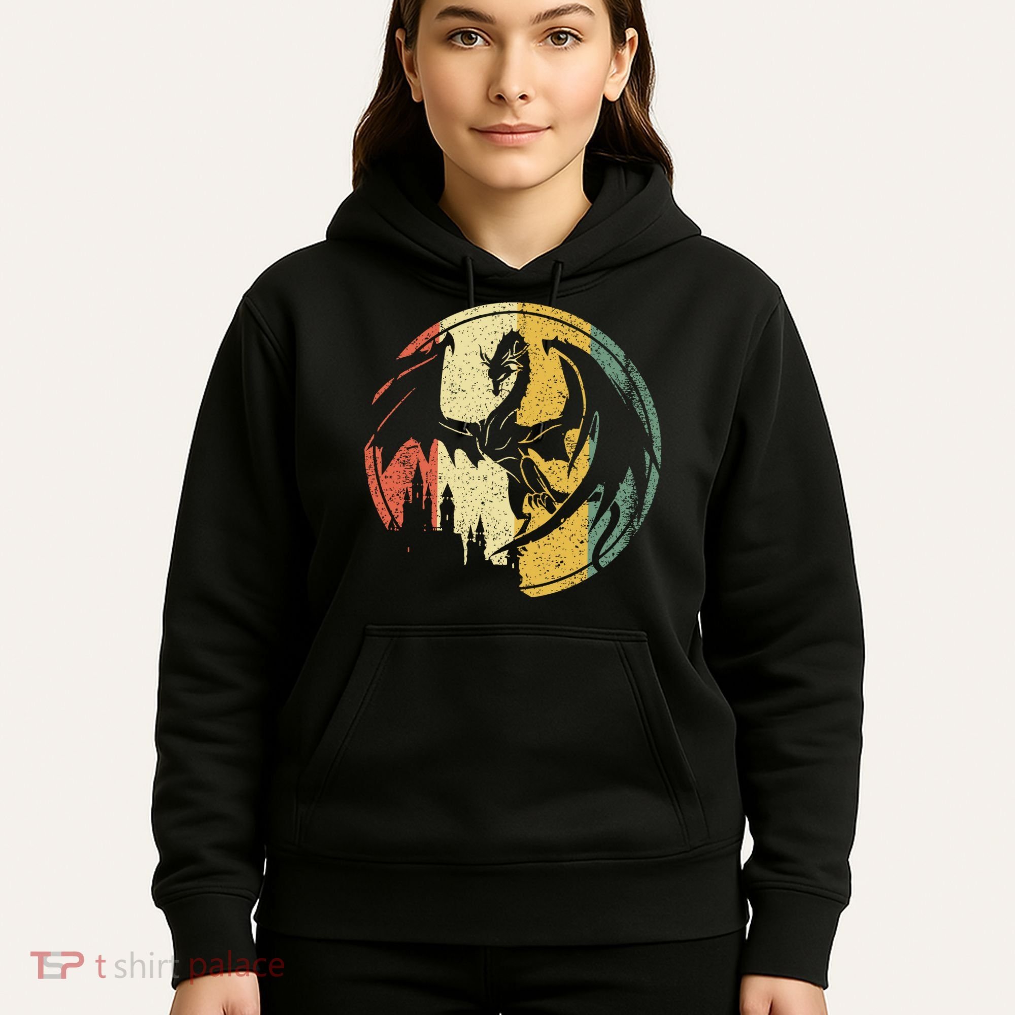 RPG Fantasy Anime Dragon Tabletop Board Game Gamer Gaming Hoodie