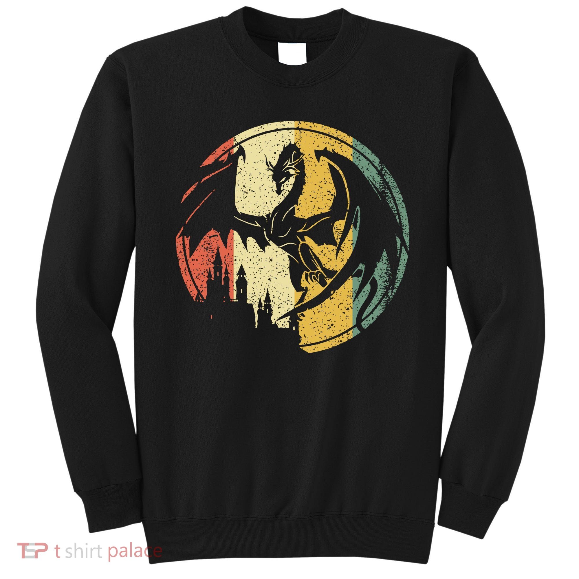 RPG Fantasy Anime Dragon Tabletop Board Game Gamer Gaming Sweatshirt