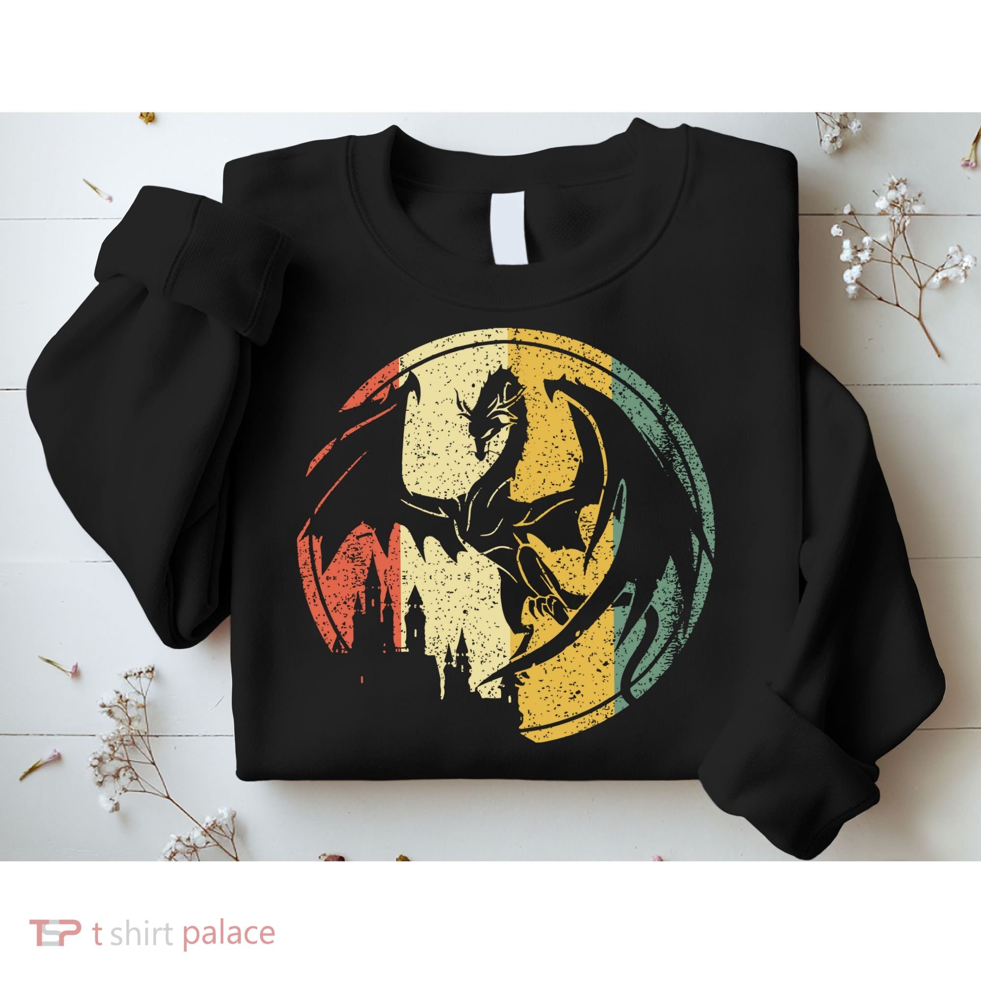 RPG Fantasy Anime Dragon Tabletop Board Game Gamer Gaming Sweatshirt