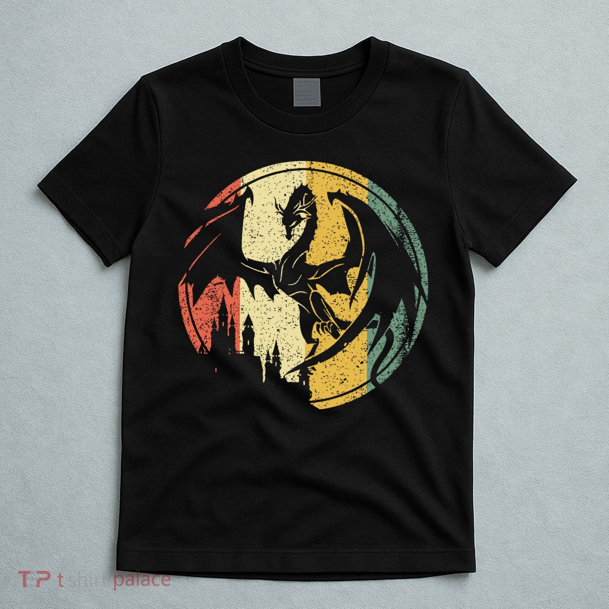 RPG Fantasy Anime Dragon Tabletop Board Game Gamer Gaming T-Shirt