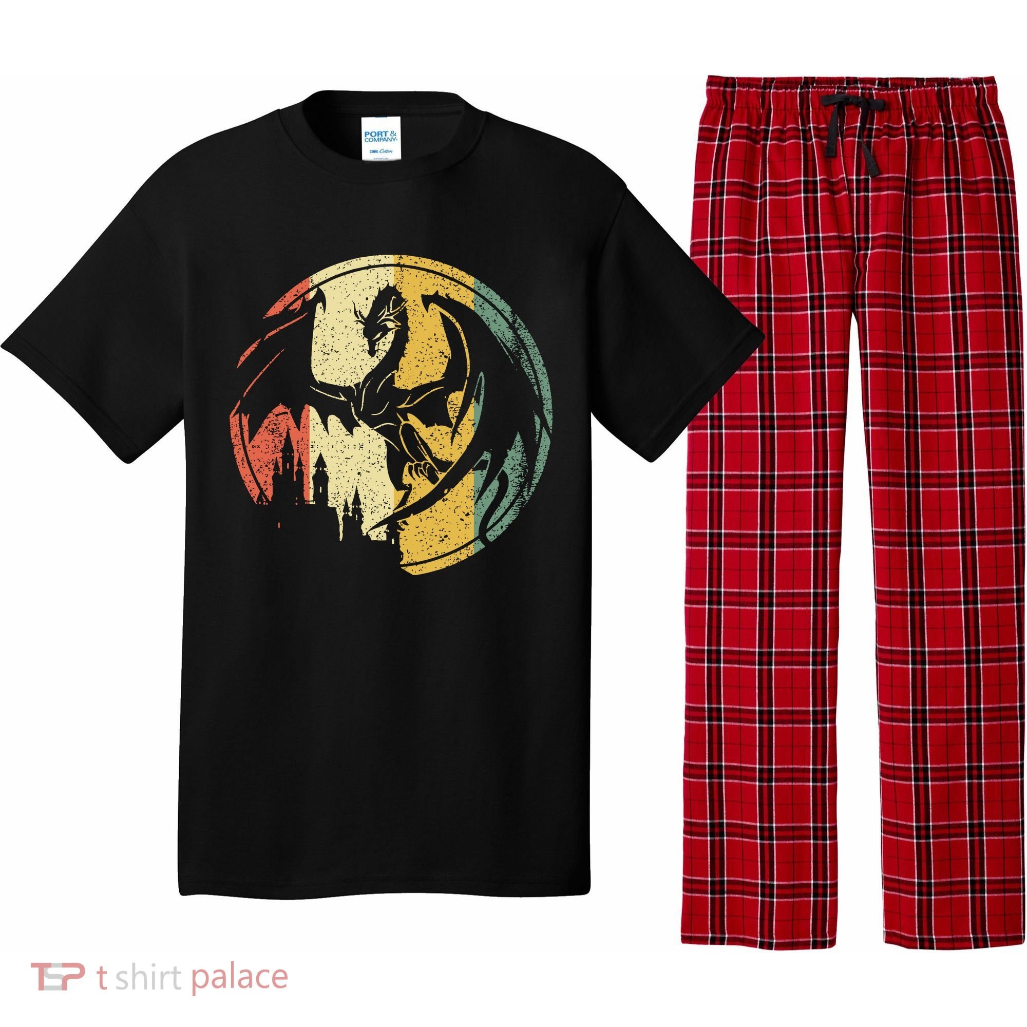 RPG Fantasy Anime Dragon Tabletop Board Game Gamer Gaming Pajama Set