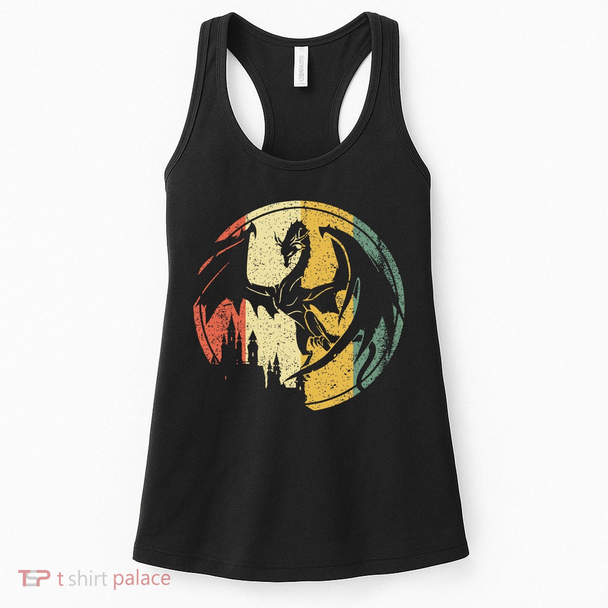 RPG Fantasy Anime Dragon Tabletop Board Game Gamer Gaming Women's Tank Top