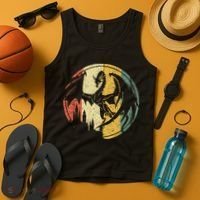RPG Fantasy Anime Dragon Tabletop Board Game Gamer Gaming Tank Top thumb 4