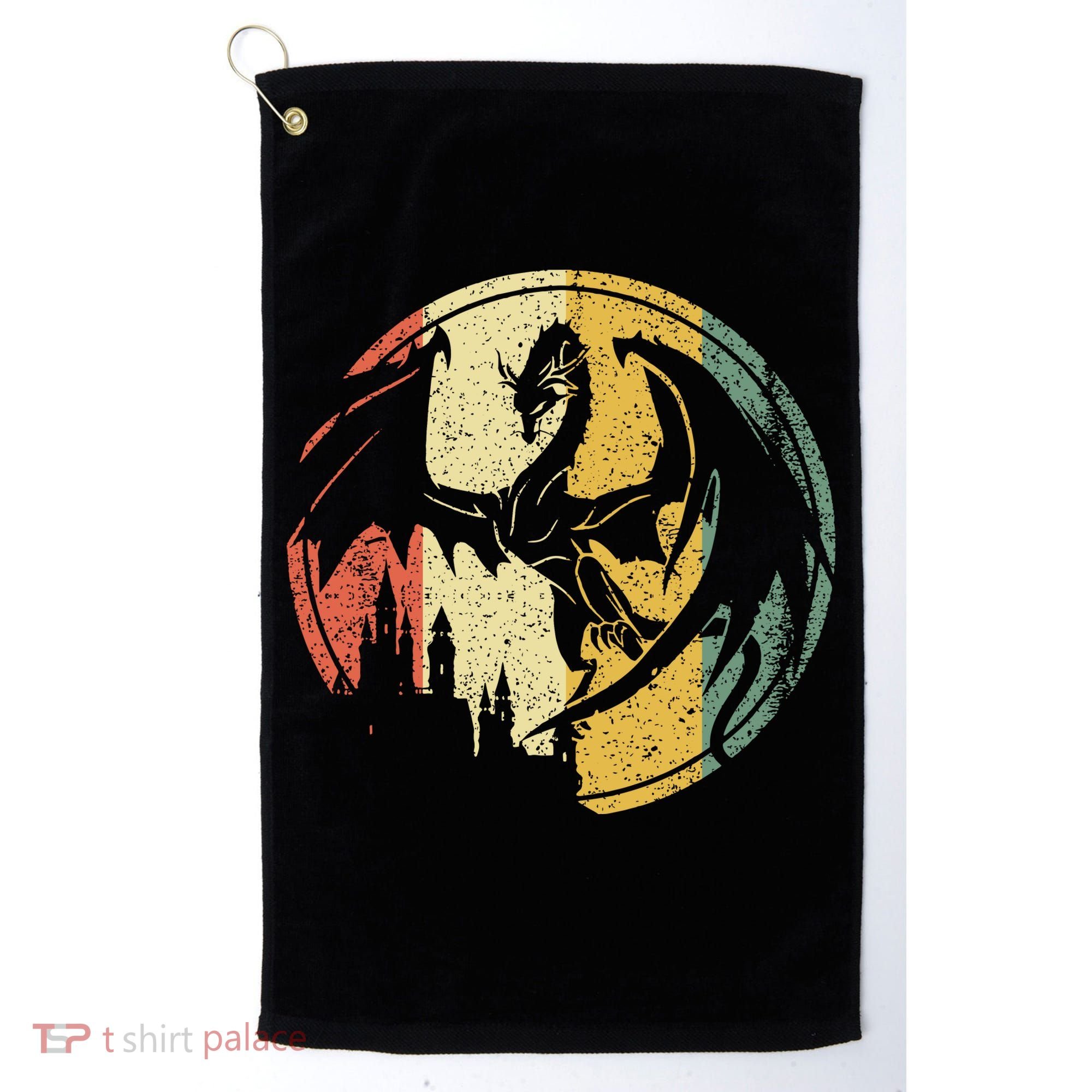 RPG Fantasy Anime Dragon Tabletop Board Game Gamer Gaming Golf Towel