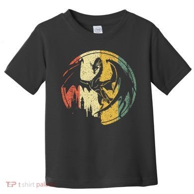 RPG Fantasy Anime Dragon Tabletop Board Game Gamer Gaming Toddler T-Shirt