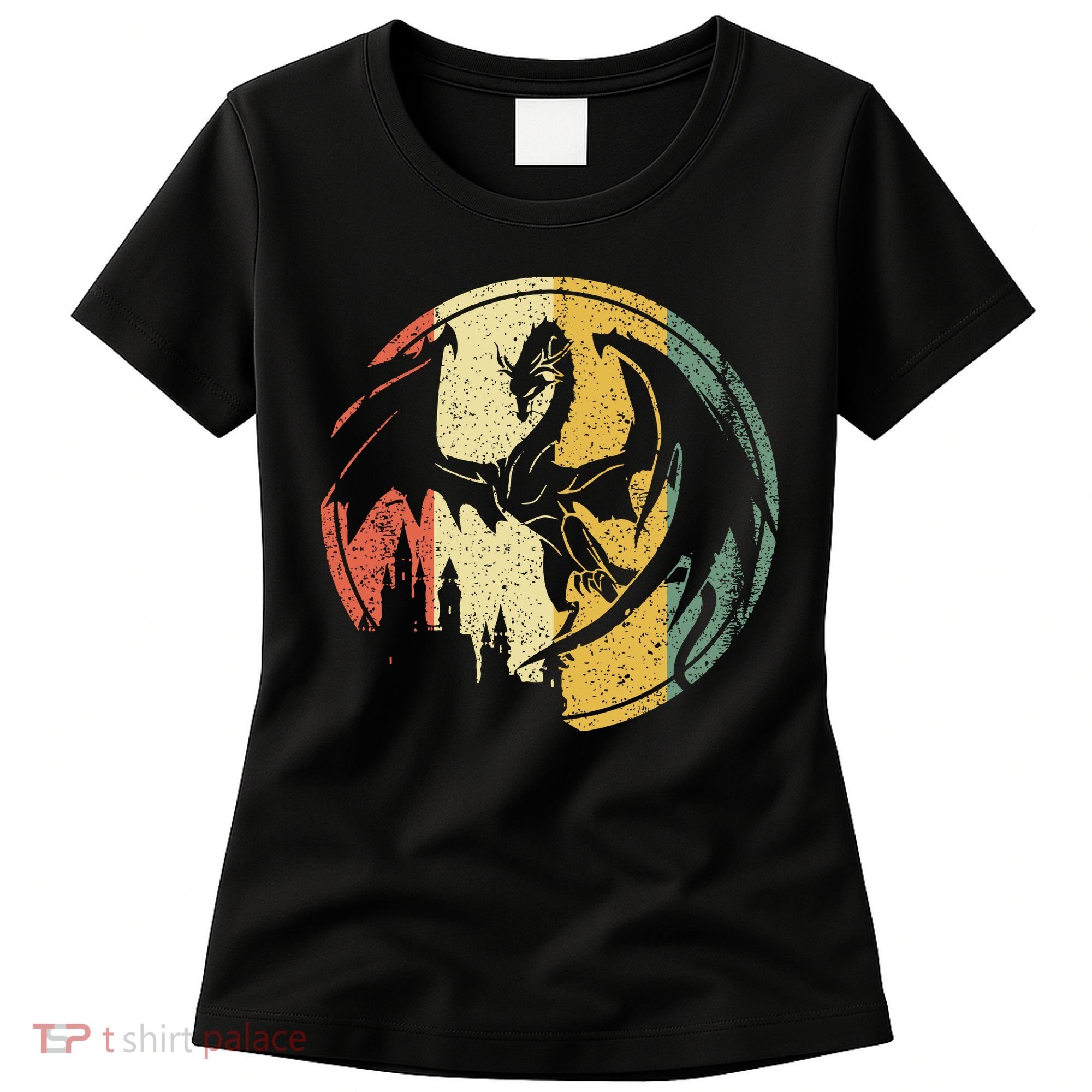 RPG Fantasy Anime Dragon Tabletop Board Game Gamer Gaming Women's T-Shirt
