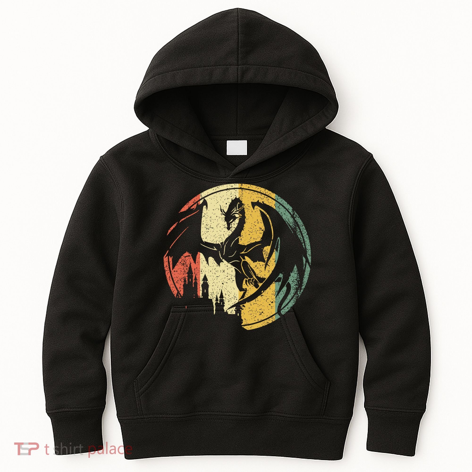 RPG Fantasy Anime Dragon Tabletop Board Game Gamer Gaming Kids Hoodie