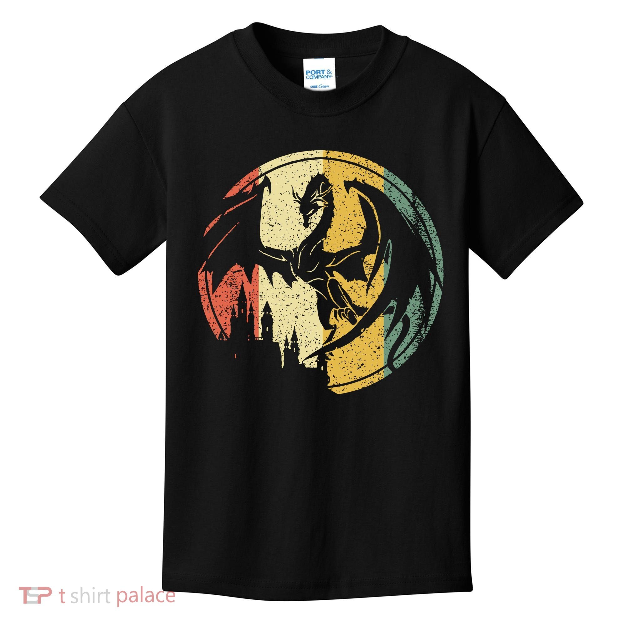 RPG Fantasy Anime Dragon Tabletop Board Game Gamer Gaming Kids T-Shirt