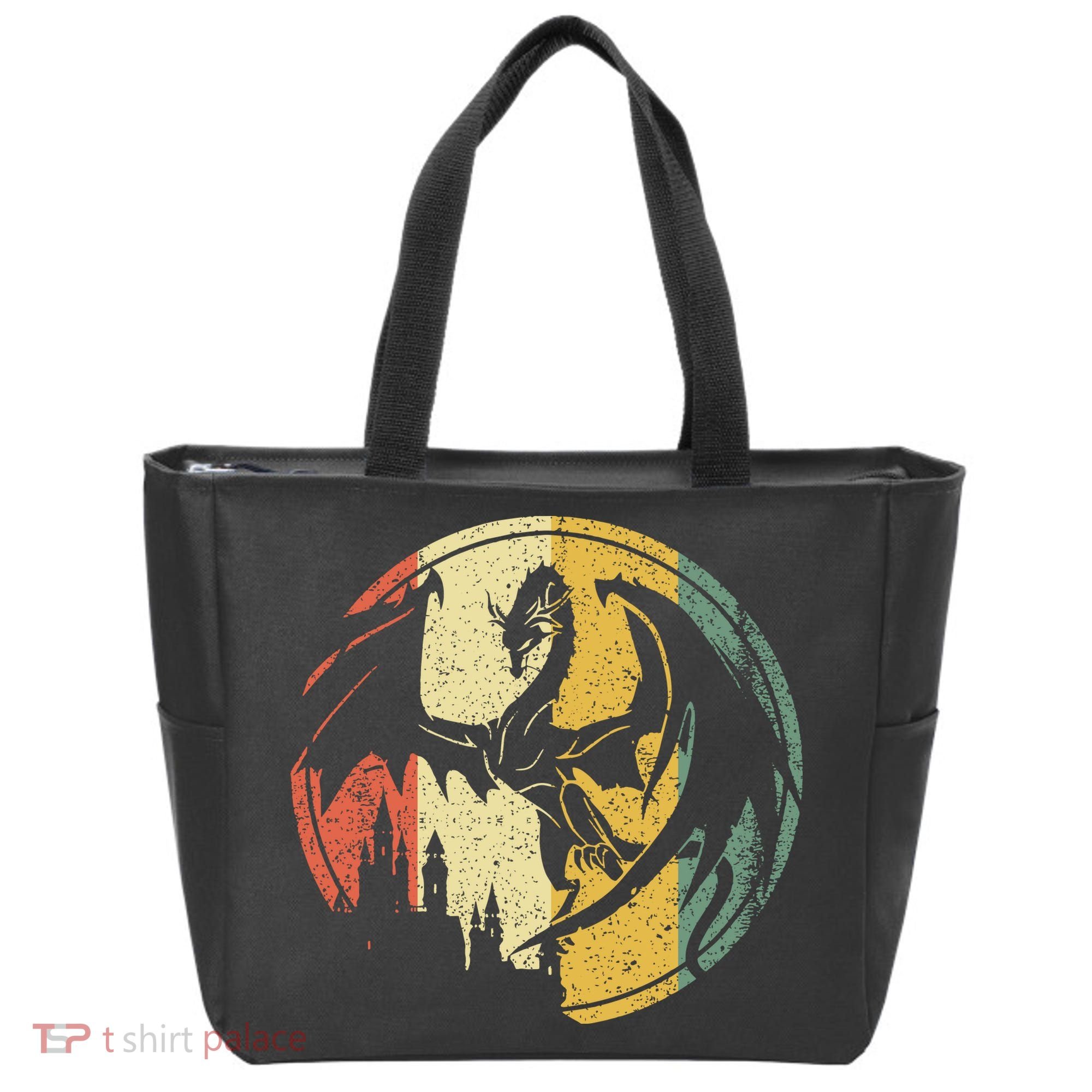 RPG Fantasy Anime Dragon Tabletop Board Game Gamer Gaming Tote Bag