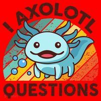 Retro Funny Axolotl I Axolotl Questions Cute Axolotl Santa Hat thumb 1