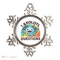 Retro Funny Axolotl I Axolotl Questions Cute Axolotl Ornament thumb 0