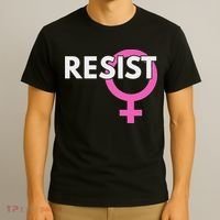 Resist Feminist Anti Trump T-Shirt thumb 3