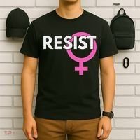 Resist Feminist Anti Trump T-Shirt thumb 6