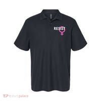 Resist Feminist Anti Trump Polo thumb 0