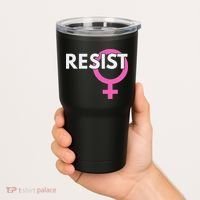 Resist Feminist Anti Trump Tumbler thumb 2