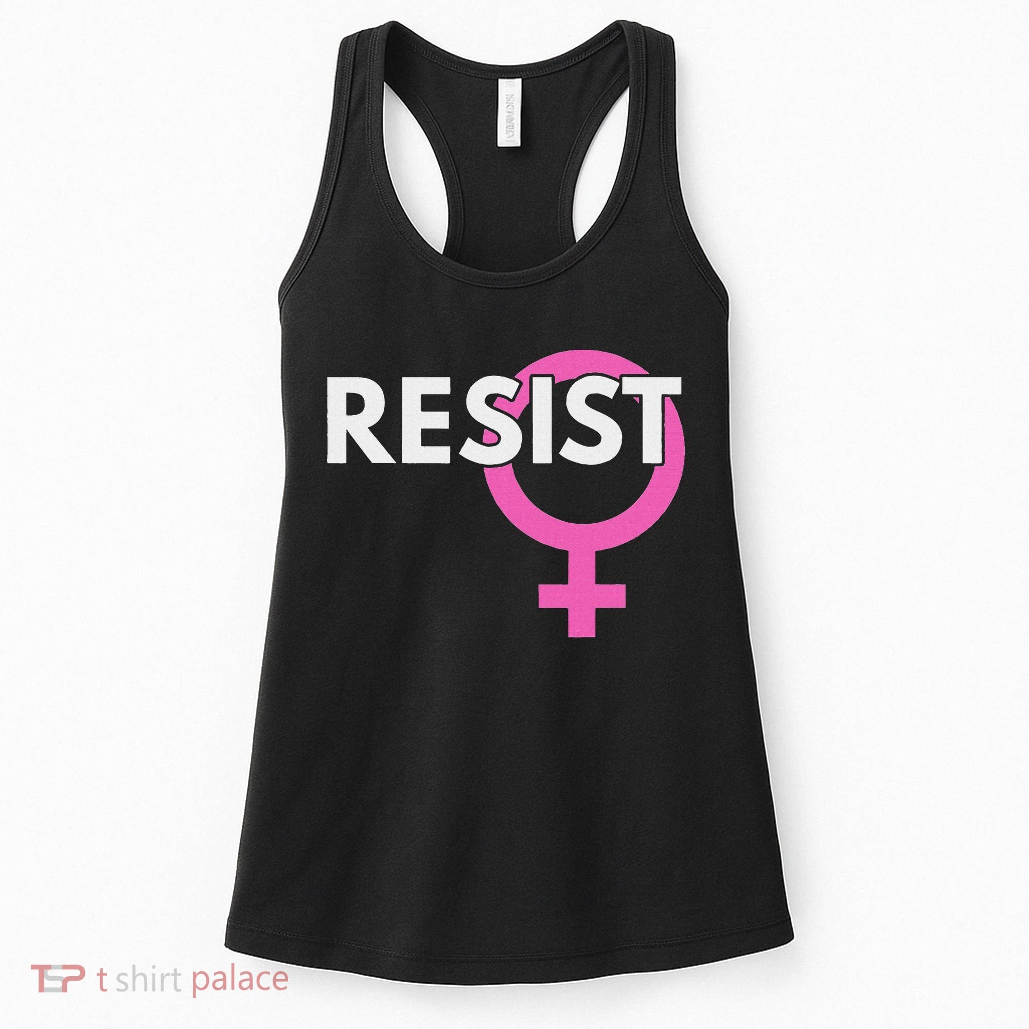 Resist Feminist Anti Trump Women's Tank Top