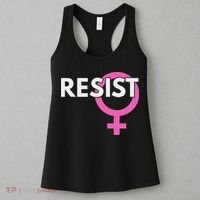 Resist Feminist Anti Trump Women's Tank Top thumb 3