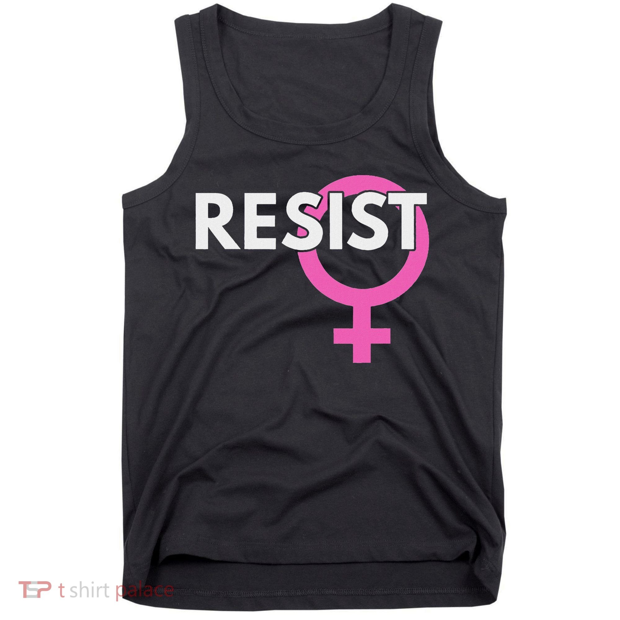 Resist Feminist Anti Trump Tank Top