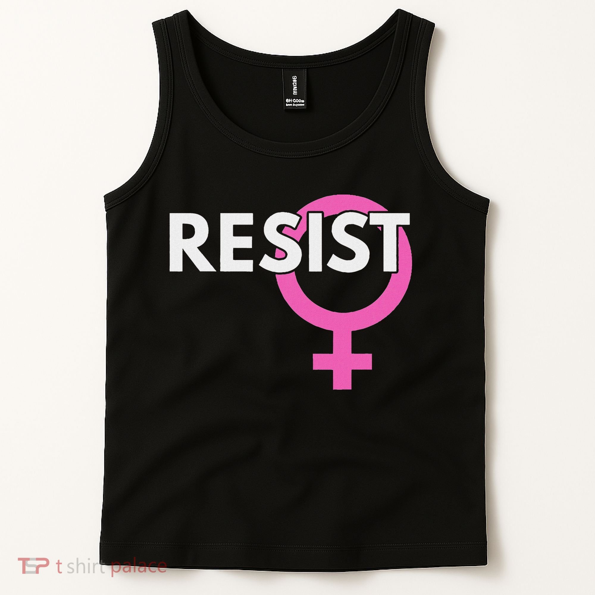Resist Feminist Anti Trump Tank Top