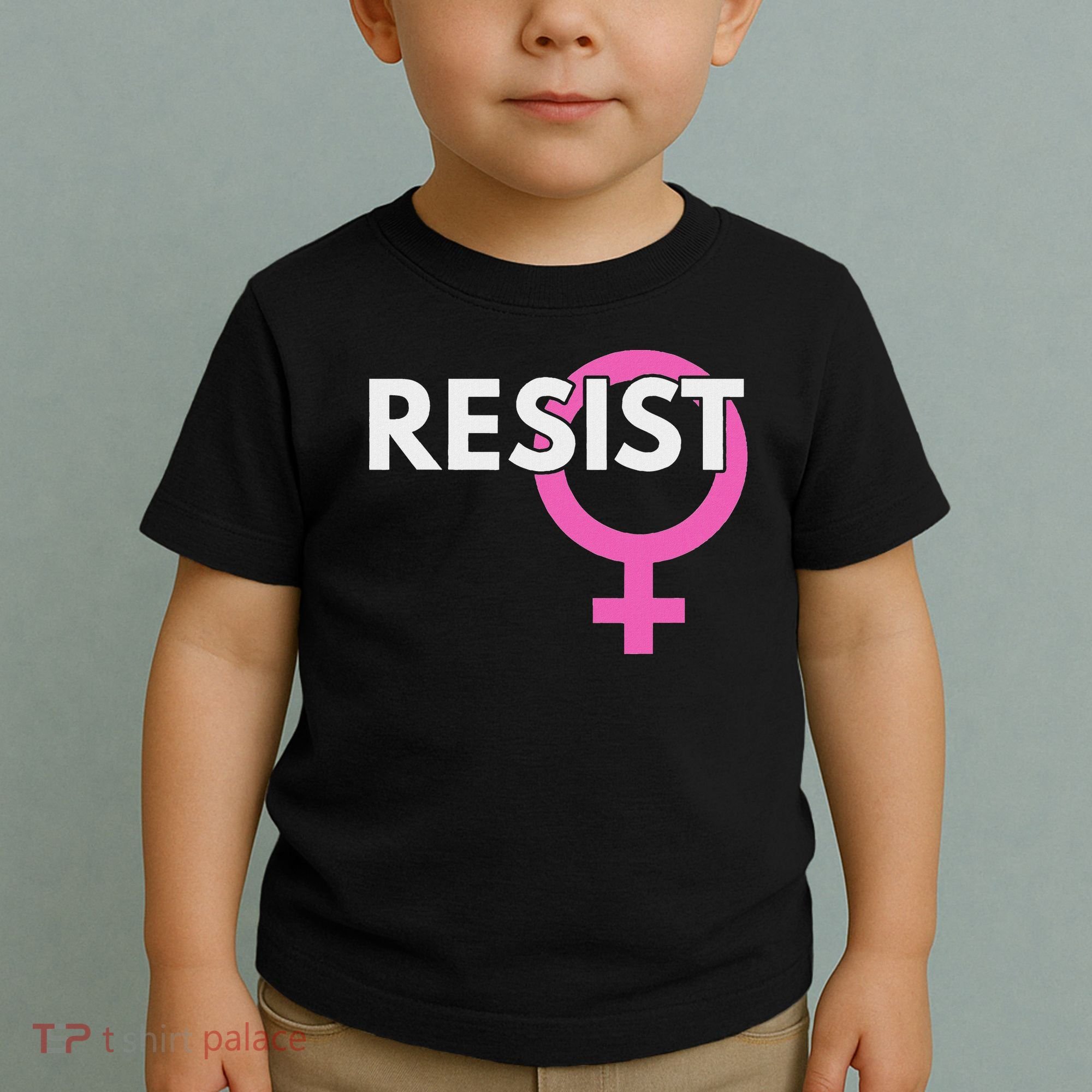 Resist Feminist Anti Trump Toddler T-Shirt