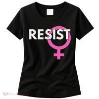 Resist Feminist Anti Trump Women's T-Shirt thumb 0
