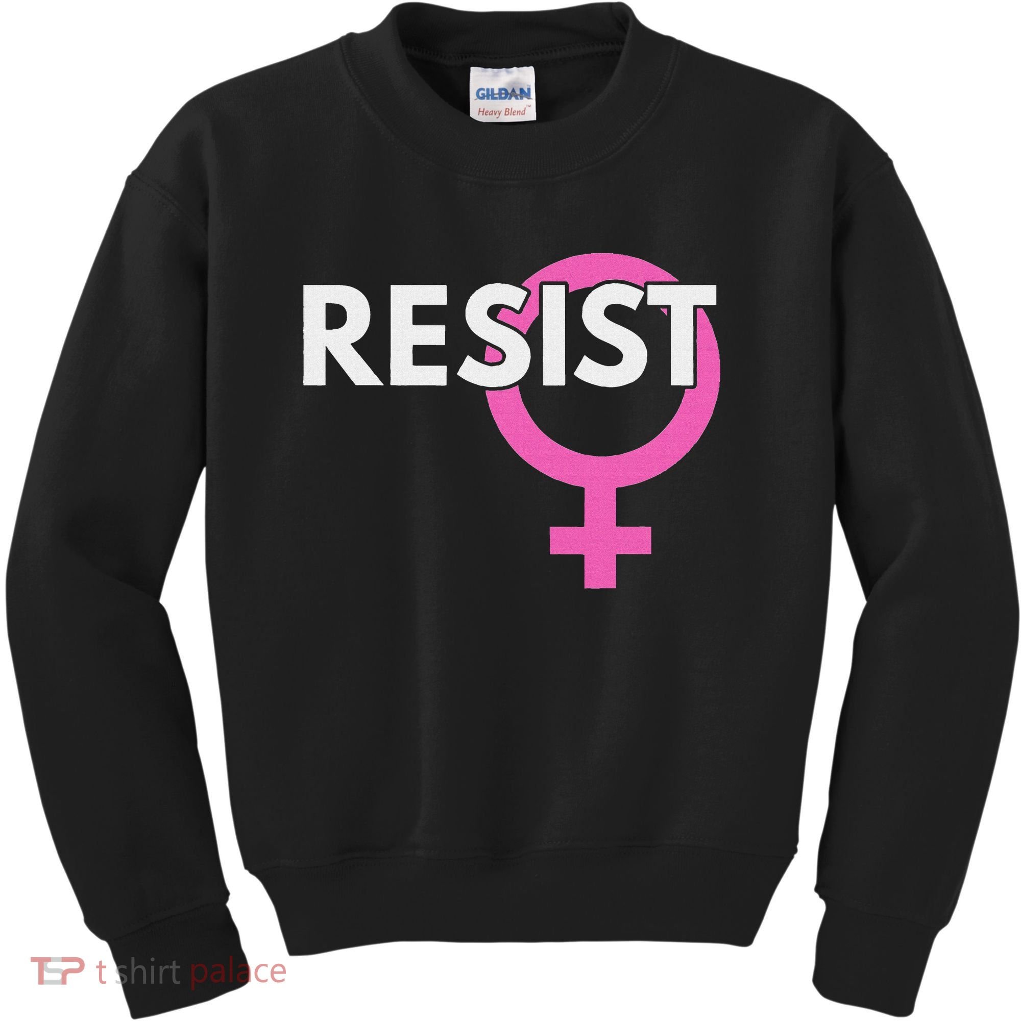 Resist Feminist Anti Trump Kids Sweatshirt