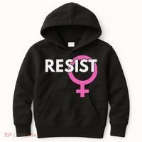 Resist Feminist Anti Trump Kids Hoodie thumb 0