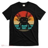Retro Funny Axolotl I Axolotl Questions Cute Axolotl  T-Shirt thumb 0