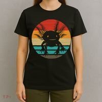 Retro Funny Axolotl I Axolotl Questions Cute Axolotl  T-Shirt thumb 4