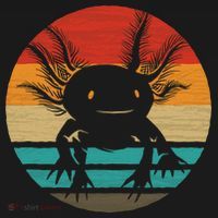 Retro Funny Axolotl I Axolotl Questions Cute Axolotl  Mousepad thumb 1