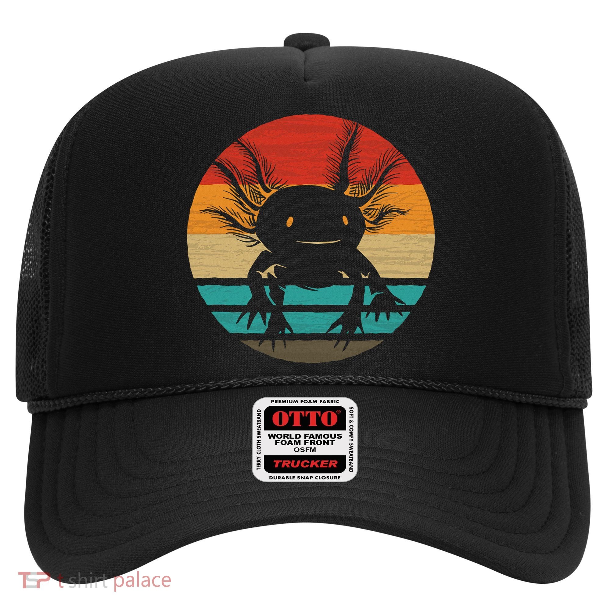 Retro Funny Axolotl I Axolotl Questions Cute Axolotl  Hat