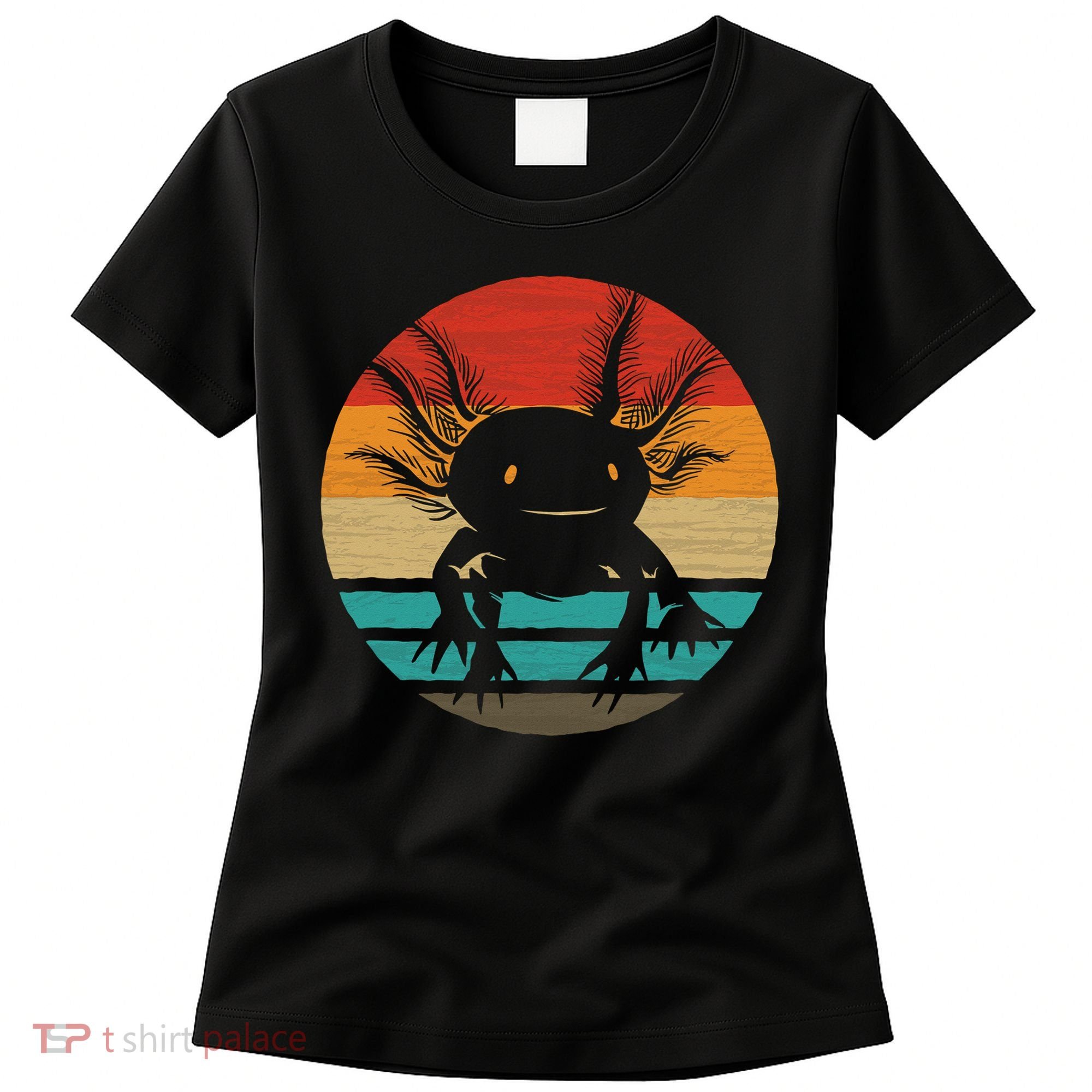 Retro Funny Axolotl I Axolotl Questions Cute Axolotl  Women's T-Shirt