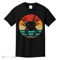Retro Funny Axolotl I Axolotl Questions Cute Axolotl  Kids T-Shirt thumb 0