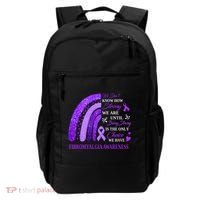 Rainbow Fibromyalgia Awareness Being Strong Is Choice Cute Gift Backpack thumb 0