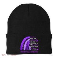 Rainbow Fibromyalgia Awareness Being Strong Is Choice Cute Gift Beanie thumb 0