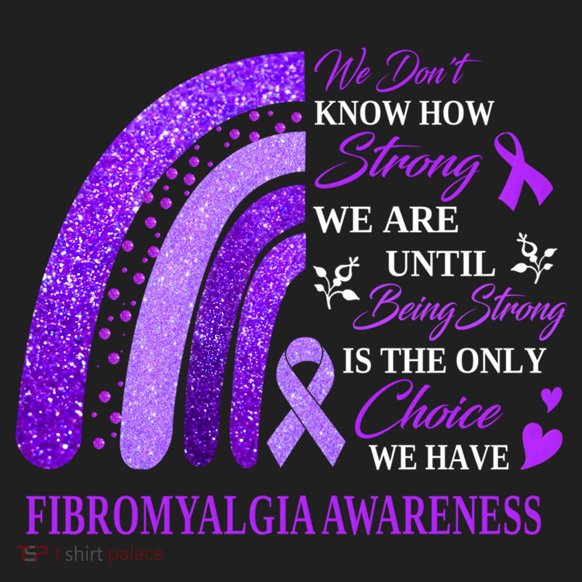 Rainbow Fibromyalgia Awareness Being Strong Is Choice Cute Gift Beanie