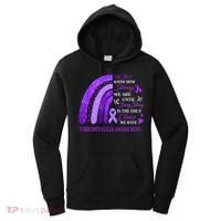 Rainbow Fibromyalgia Awareness Being Strong Is Choice Cute Gift Women's Hoodie thumb 0