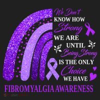 Rainbow Fibromyalgia Awareness Being Strong Is Choice Cute Gift Hat thumb 2
