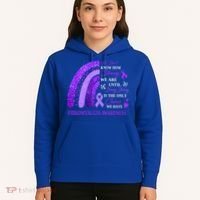 Rainbow Fibromyalgia Awareness Being Strong Is Choice Cute Gift Hoodie thumb 5