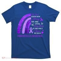 Rainbow Fibromyalgia Awareness Being Strong Is Choice Cute Gift T-Shirt thumb 0