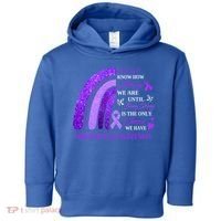 Rainbow Fibromyalgia Awareness Being Strong Is Choice Cute Gift Toddler Hoodie thumb 0