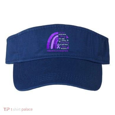 Rainbow Fibromyalgia Awareness Being Strong Is Choice Cute Gift Visor