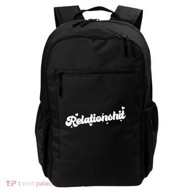 Relationshit Funny Anti Valentine Backpack